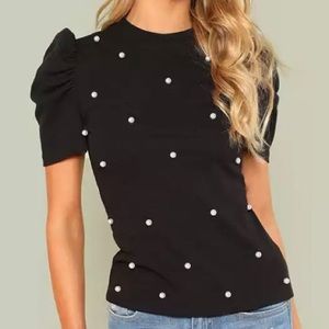 Black Pearl ball Shirt